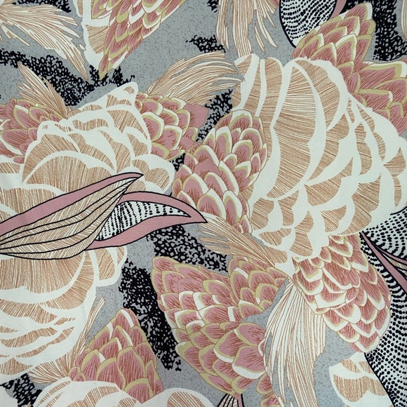 Shein floral top with waist tie - Picture 2 of 7